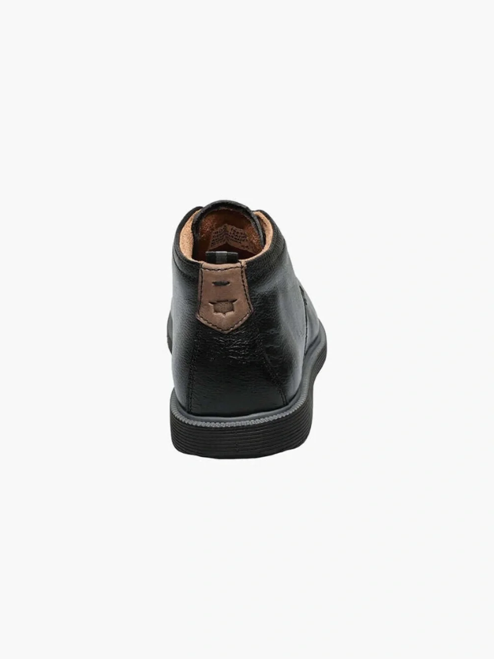 Boys Florsheim Supacush Chukka Jr in Black. 16632 007